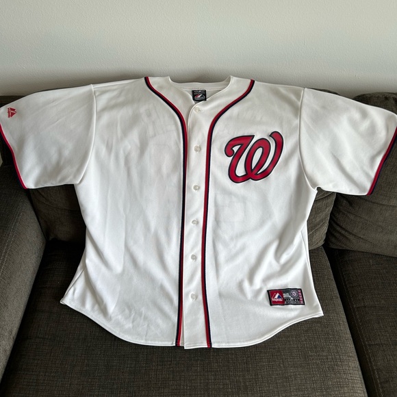 Majestic Authentic Washington Nationals Bryce Harper MLB Jersey Men’s Sz: XXL